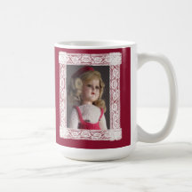 Red Skater Doll Weihnachts-Tasse