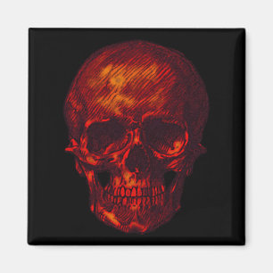 Red Skull Magnet