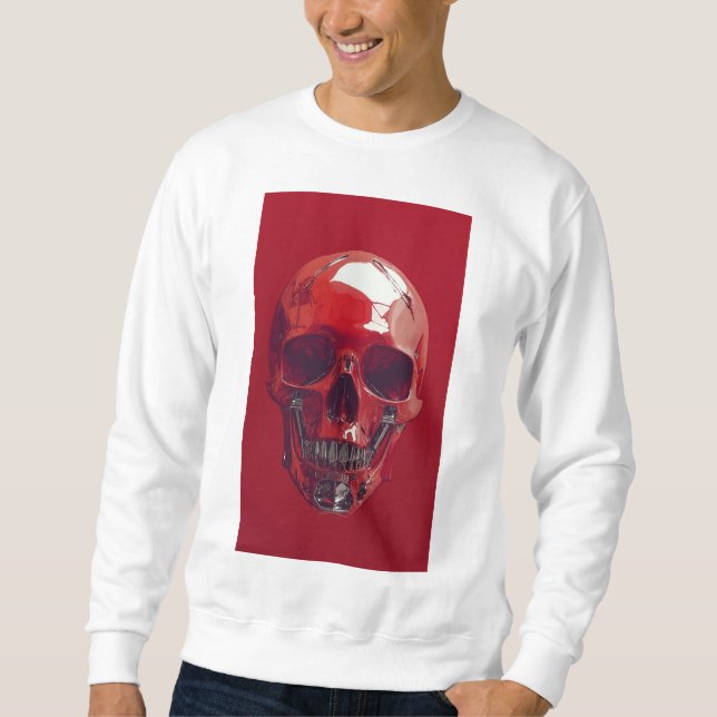 RED SKULL SWEATSHIRT (Vorderseite)