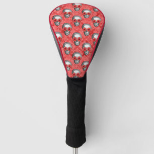 Red Skulls and Sunflower Series Design 13 Golf Headcover