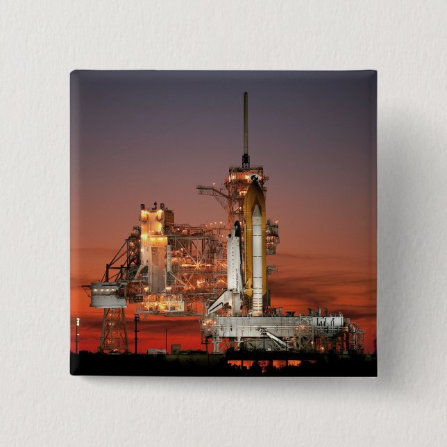 Red Sky for Space Shuttle Atlantis Start Button (Vorderseite)