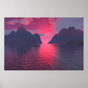 Red Sky Poster