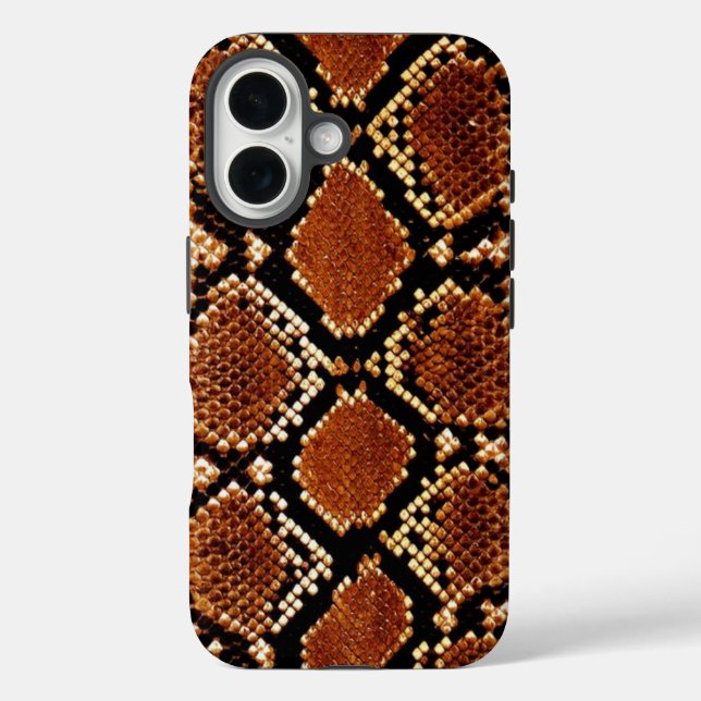 Red Snakeskin iPhone / coque ipad (Verso)