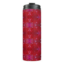 Red Snapdragon Ikat auch