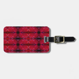 Red Snapdragon X Recoleta Ikat auch Gepäckanhänger