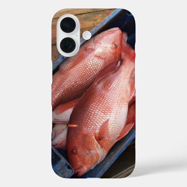 Red Snapper Fish Phone Case (Rückseite)