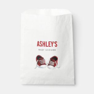 Red Sneakers Baby Dusche Beutel Leckerei Säcke Geschenktütchen