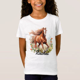 Red Sorrel Wild Horse T-Shirt