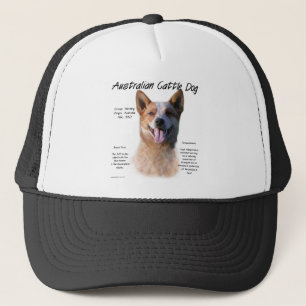 Red Speckle Australian Cattle Dog History Truckerkappe