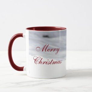 Red Squirrel Frohe Weihnachten Tasse