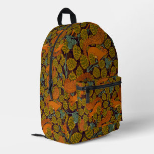 Red Squirrels Design Backpack Bedruckter Rucksack