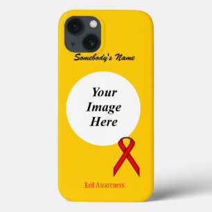 Red Standard Ribbon Tmpl von Kenneth Yoncich Case-Mate iPhone Hülle