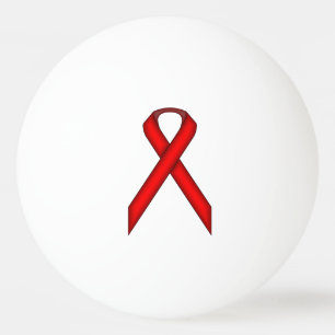 Red Standard Ribbon von Kenneth Yoncich Tischtennisball
