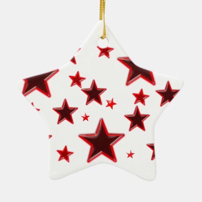 Red Star Keramikornament (Hinten)