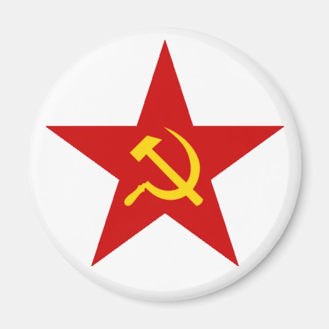 Red Star Magnet (Vorne)