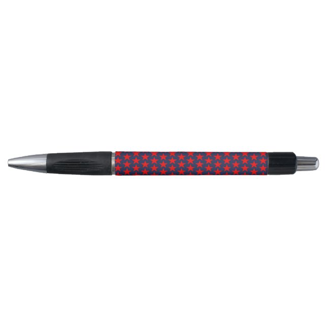 Red Star Pattern Kugelschreiber (Vorderseite)