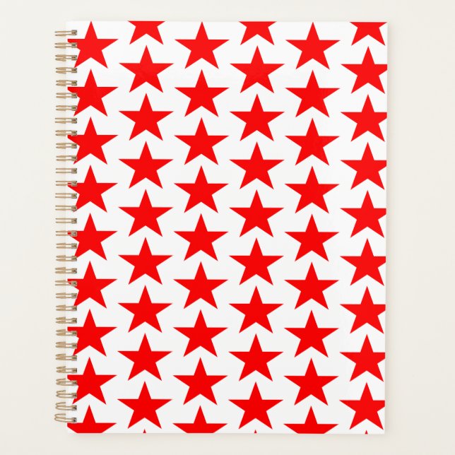 Red Star Pattern Planer (Vorderseite)