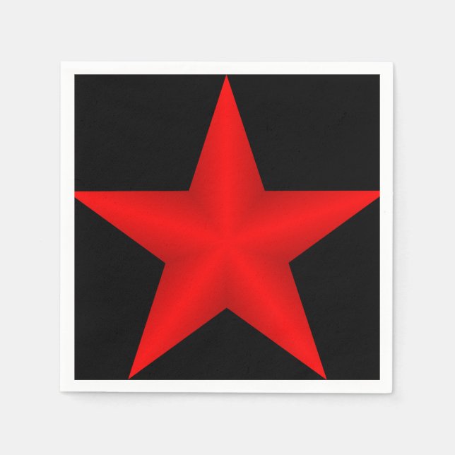 Red Star Serviette (Vorderseite)