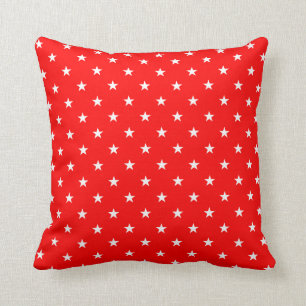 Red Stars Pillow Kissen