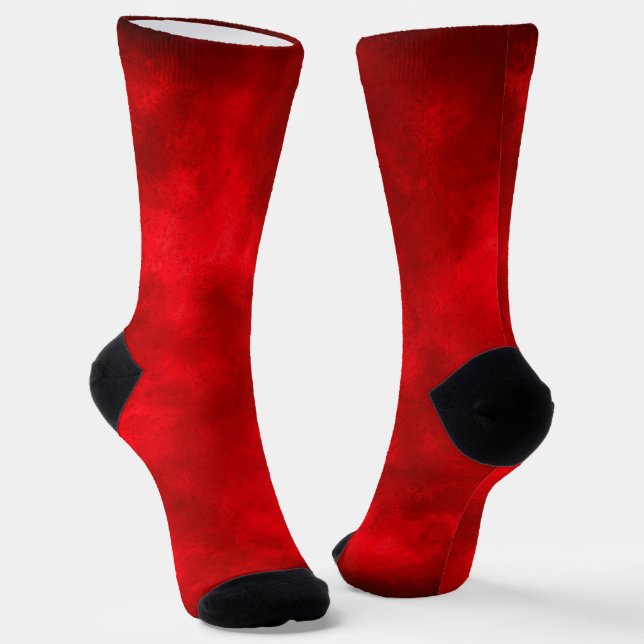 Red Storm Cloud Socken (Gewinkelt)
