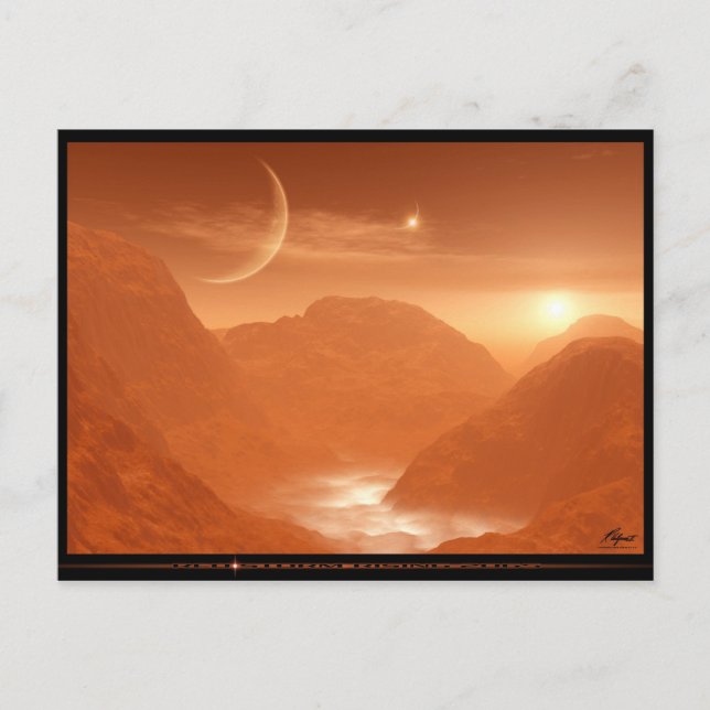 RED STORM RISING 2065 Postkarte (Vorderseite)