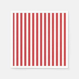 Red Stripe Preppy Serviette