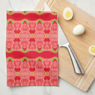 Red Stylish Kitchen Geschirrtuch