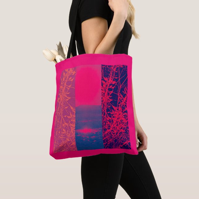 Red Sun Nature Tote Bag Tasche (Von Nahem)