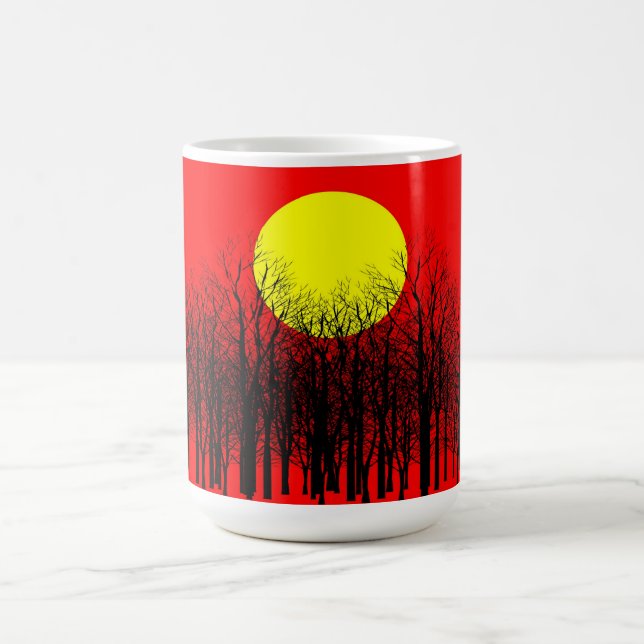 Red Sunset Tasse (Mittel)