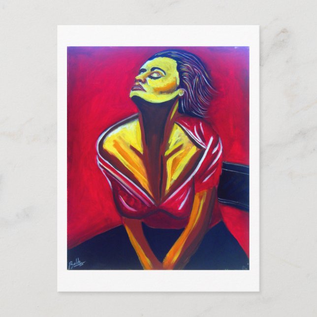 Red Sunshine Postkarte (Vorderseite)