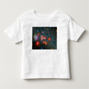 Red Super Giant Cluster Kleinkind T-shirt