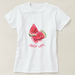 Red Sweet Juicy Watermelons T - Shirt Lecker - Spa