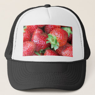 Red Sweet Strawberries Truckerkappe