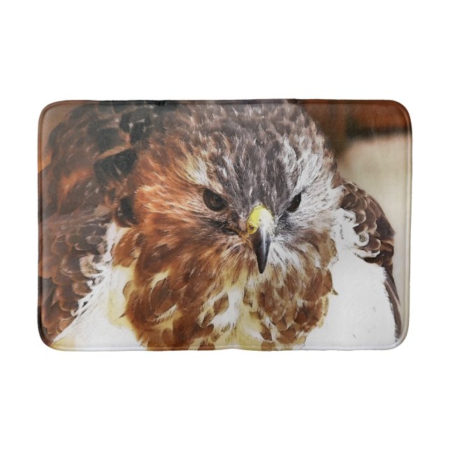 RED TAED HAWK BADEMATTE (Vorderseite)