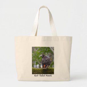 Red-Tail Hawk Jumbo Stoffbeutel