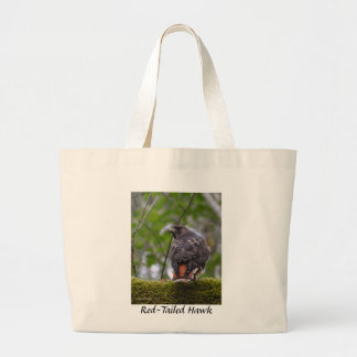 Red-Tail Hawk Jumbo Stoffbeutel