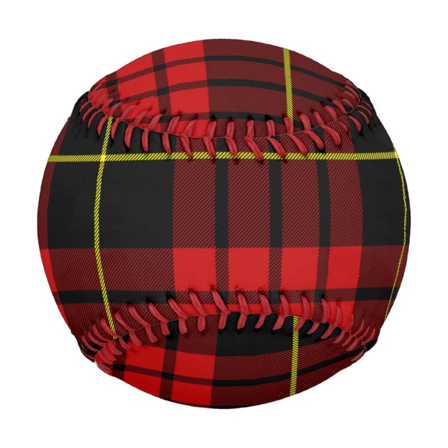 Red Tartan Baseball (Rückseite)