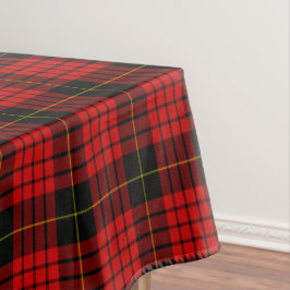Red Tartan Kariert Holiday Tischdecke