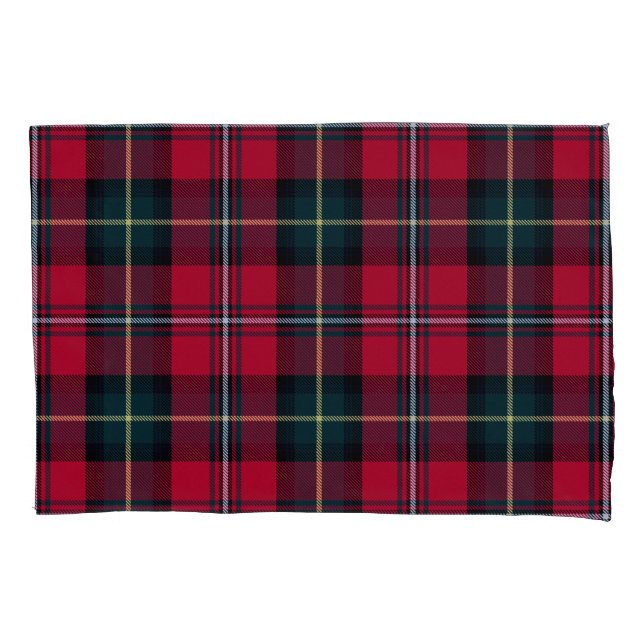 Red Tartan Kissenbezug (Vorderseite)
