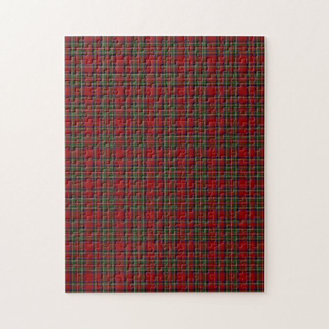 Red Tartan Puzzle (Vertikal)