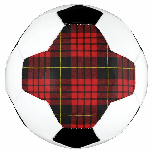 Red Tartan Soccer Ball (Vorderseite)