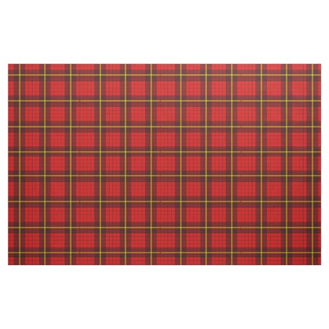 Red Tartan Stoff (Yard (91,4 cm))