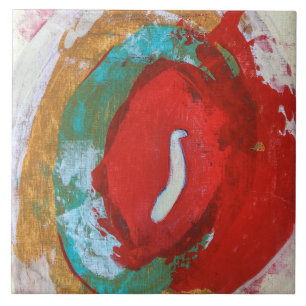 Red Tide 6 x 6 Keramiken Tile Fliese
