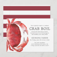 Red Tide | Crab Boil Birthday | Rote Streifen