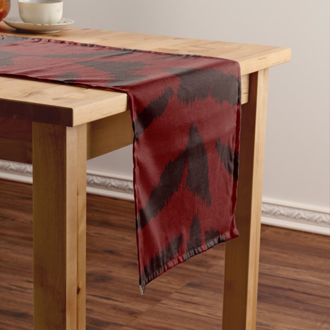 Red Tiger Digital Print Kurzer Tischläufer (Beispiel)