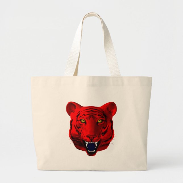 Red Tiger Jumbo Stoffbeutel (Vorne)