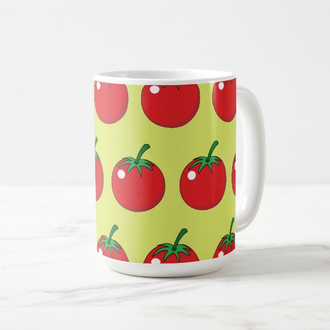 Red Tomato Kaffeetasse (VorderseiteRechts)