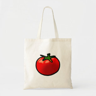 Red Tomato Whimsical Custom Art Tragetasche