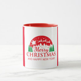 Red Top Qualität Weihnachten TASSE für Geschenk.