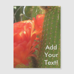 Red Torch Cactus Magnetkarte